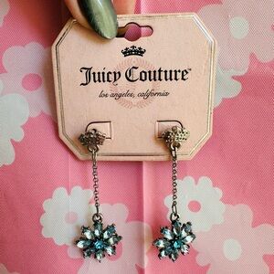 Juicy couture drop earrings 💕